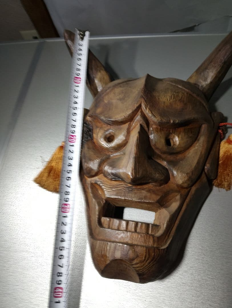 木製 般若面