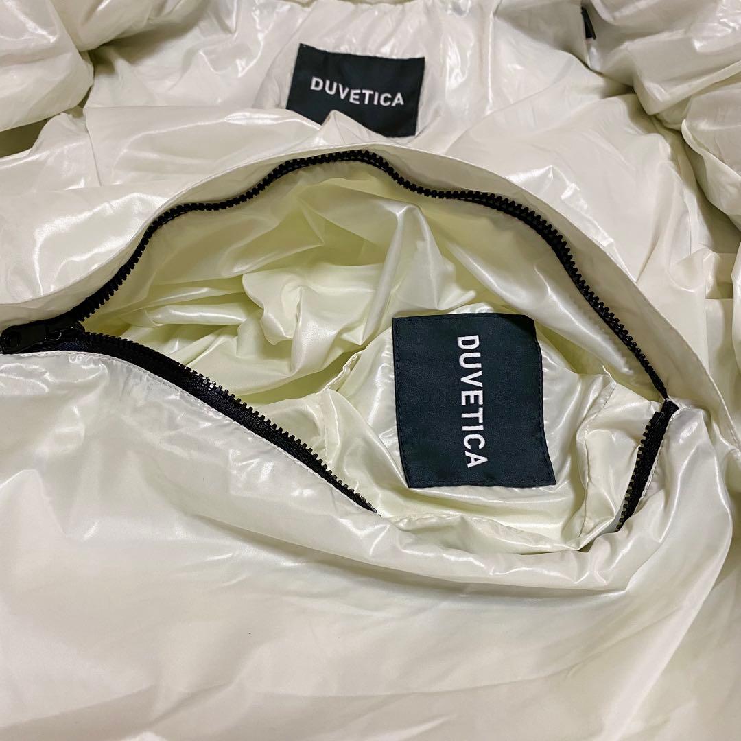 美品✨現行 DUVETICA THIA ダウンジャケット ネイビー 40 黒タグ