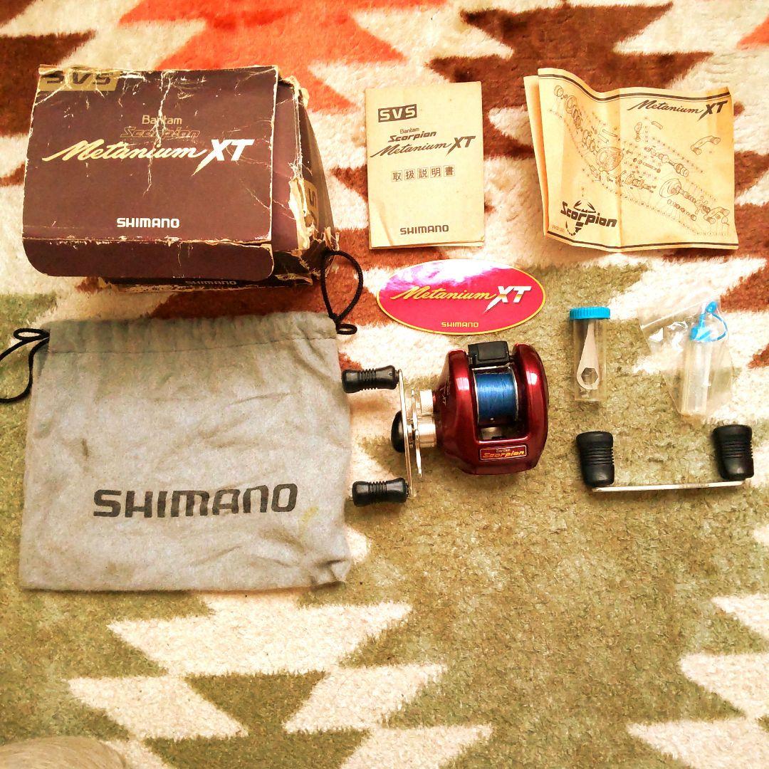 SHIMANO バンタム スコーピオン メタニウムXT 赤メタ 未使用品