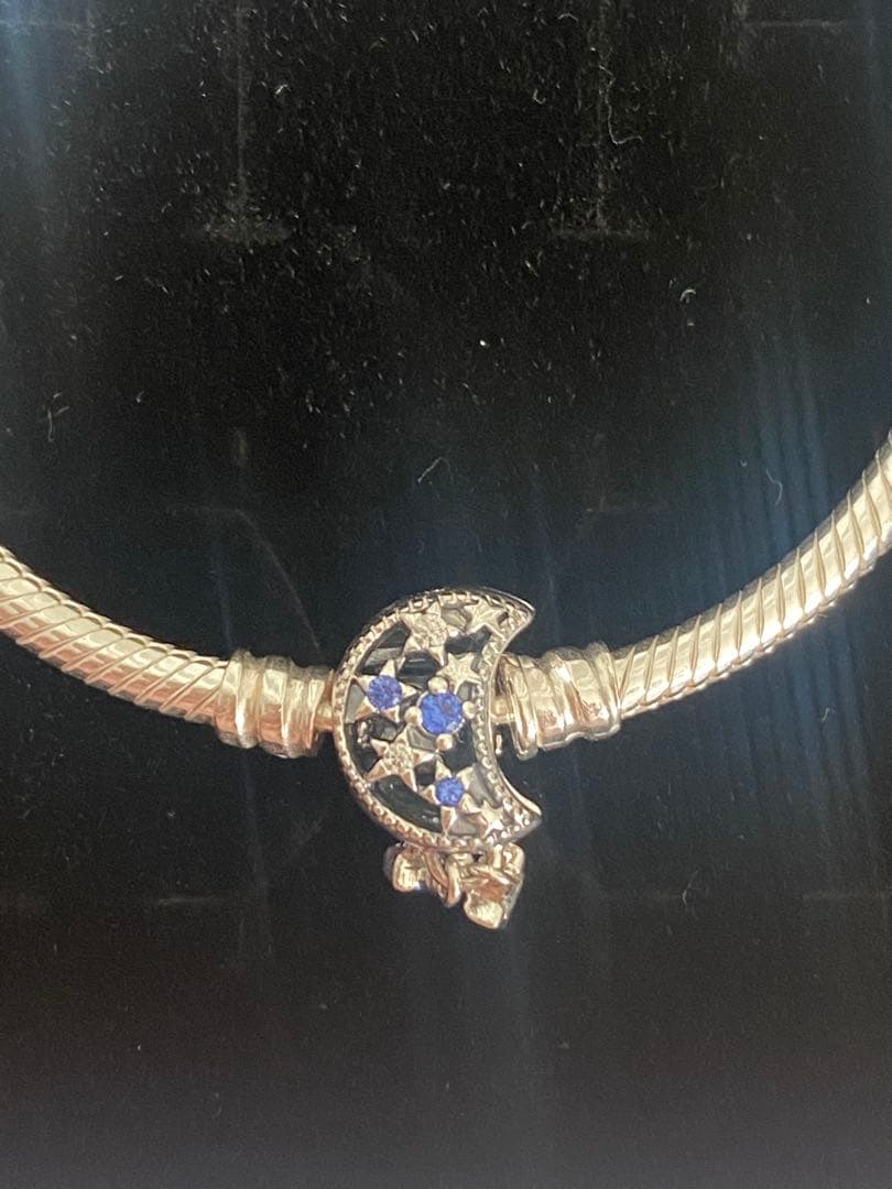 Pandora シルバー 月モチーフ ブレスレット