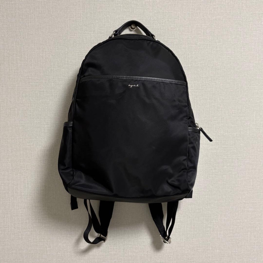 アニエスベー PAS23-07 ナイロン バックパック