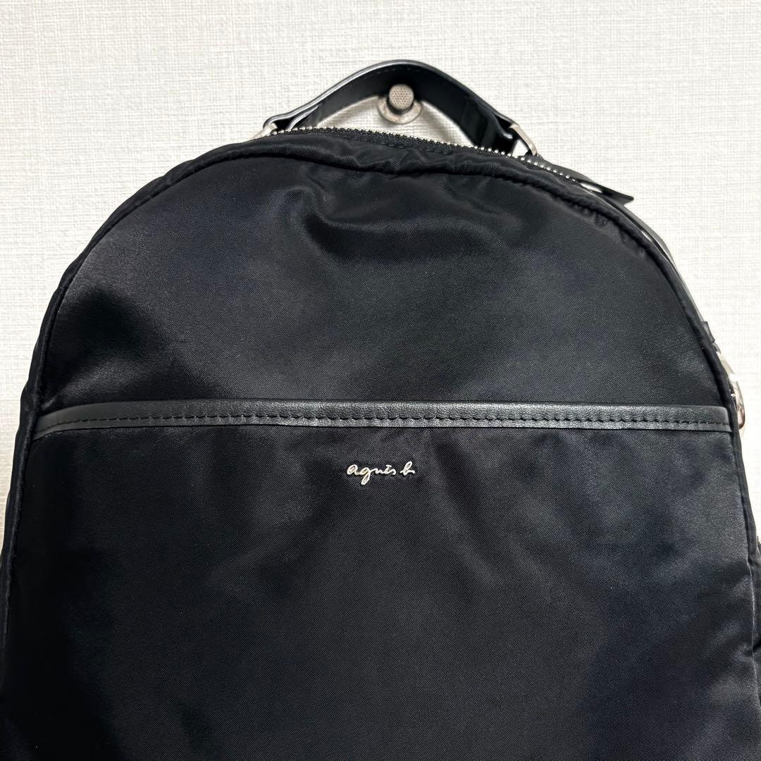 アニエスベー PAS23-07 ナイロン バックパック