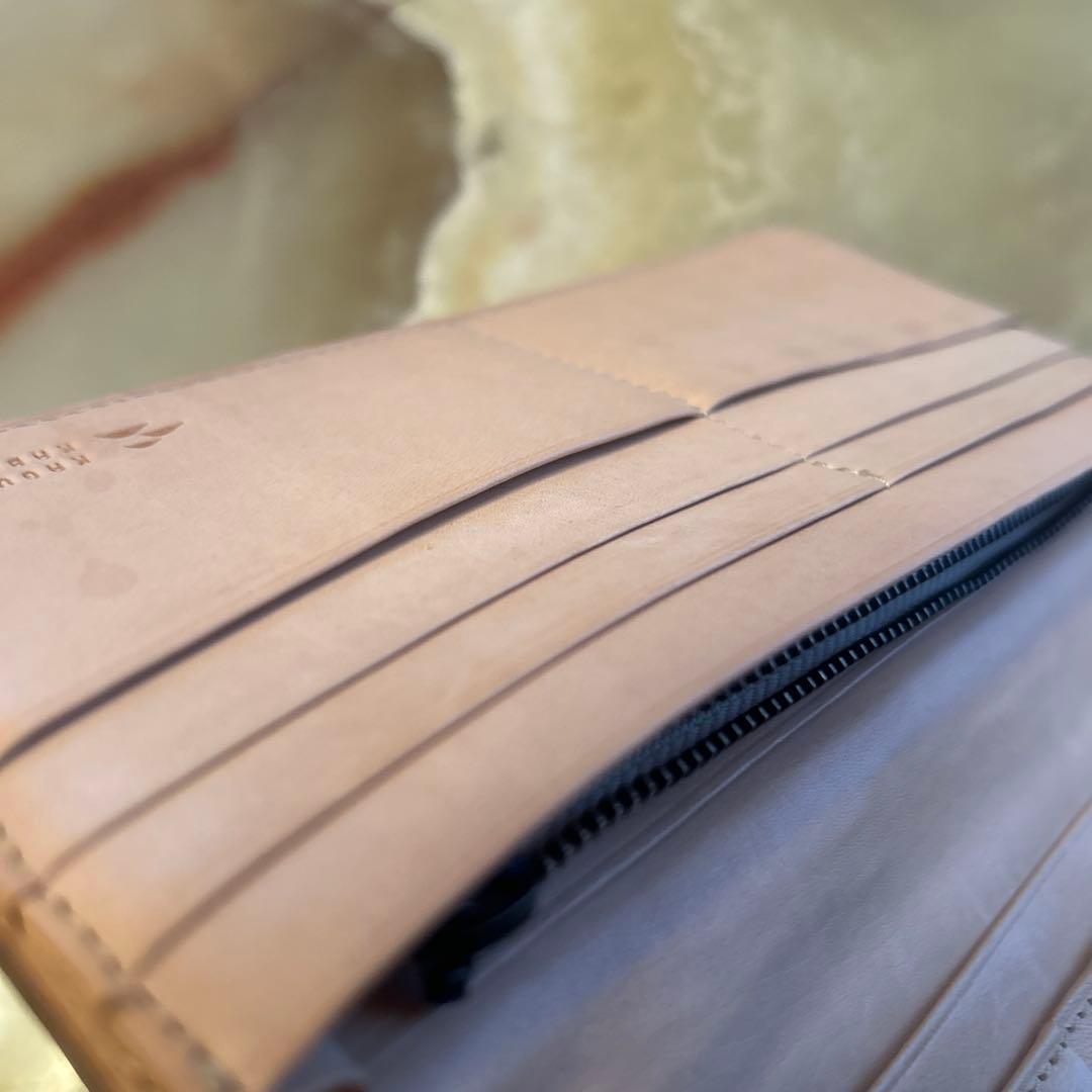 香久山鞄のオイルバケッタ長財布