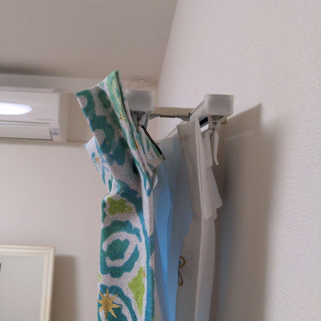 モロッカンデザイン　カーテン　3枚