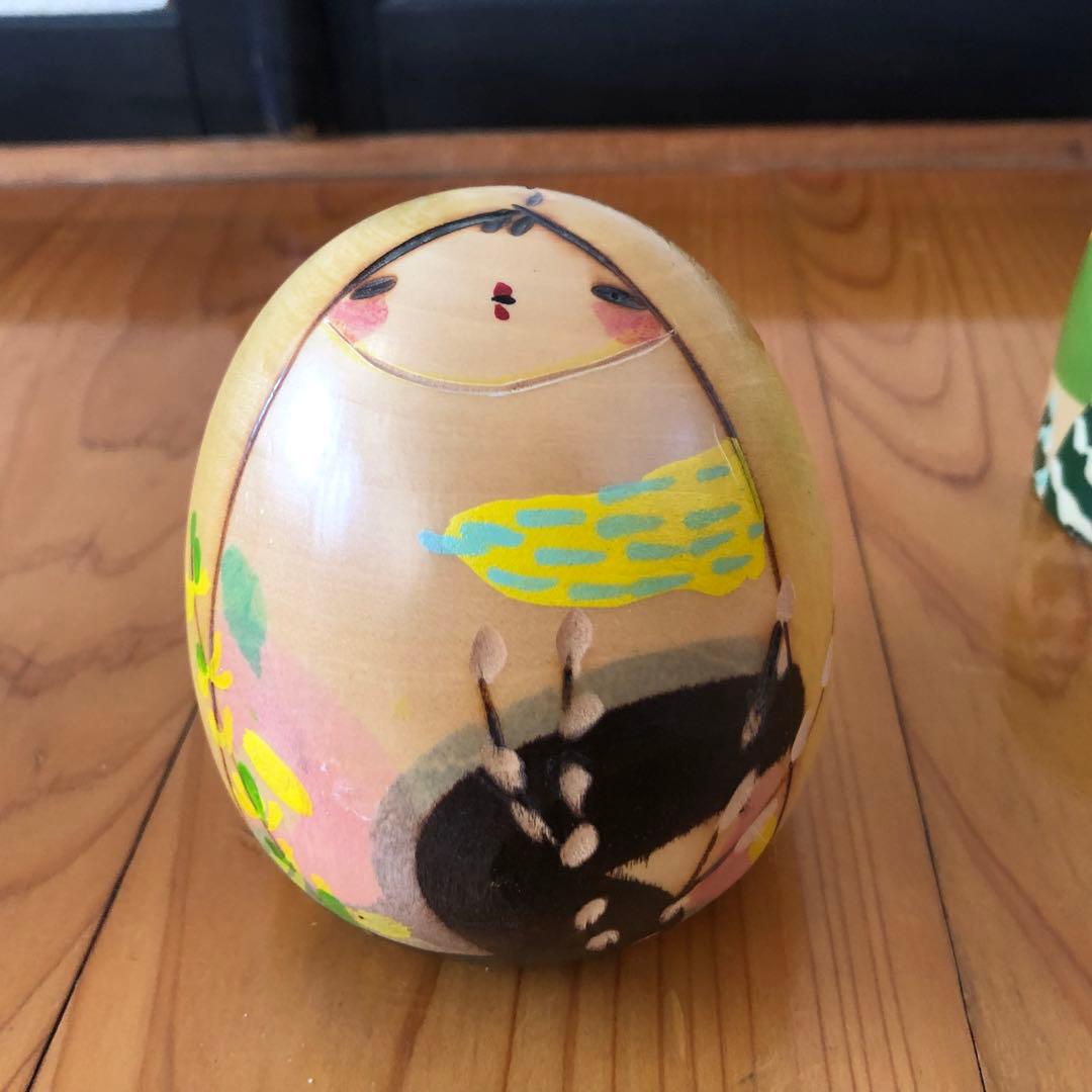 創作こけし⚫︎ 福島汪江⚫︎ふくしまひろえ⚫︎昭和レトロ