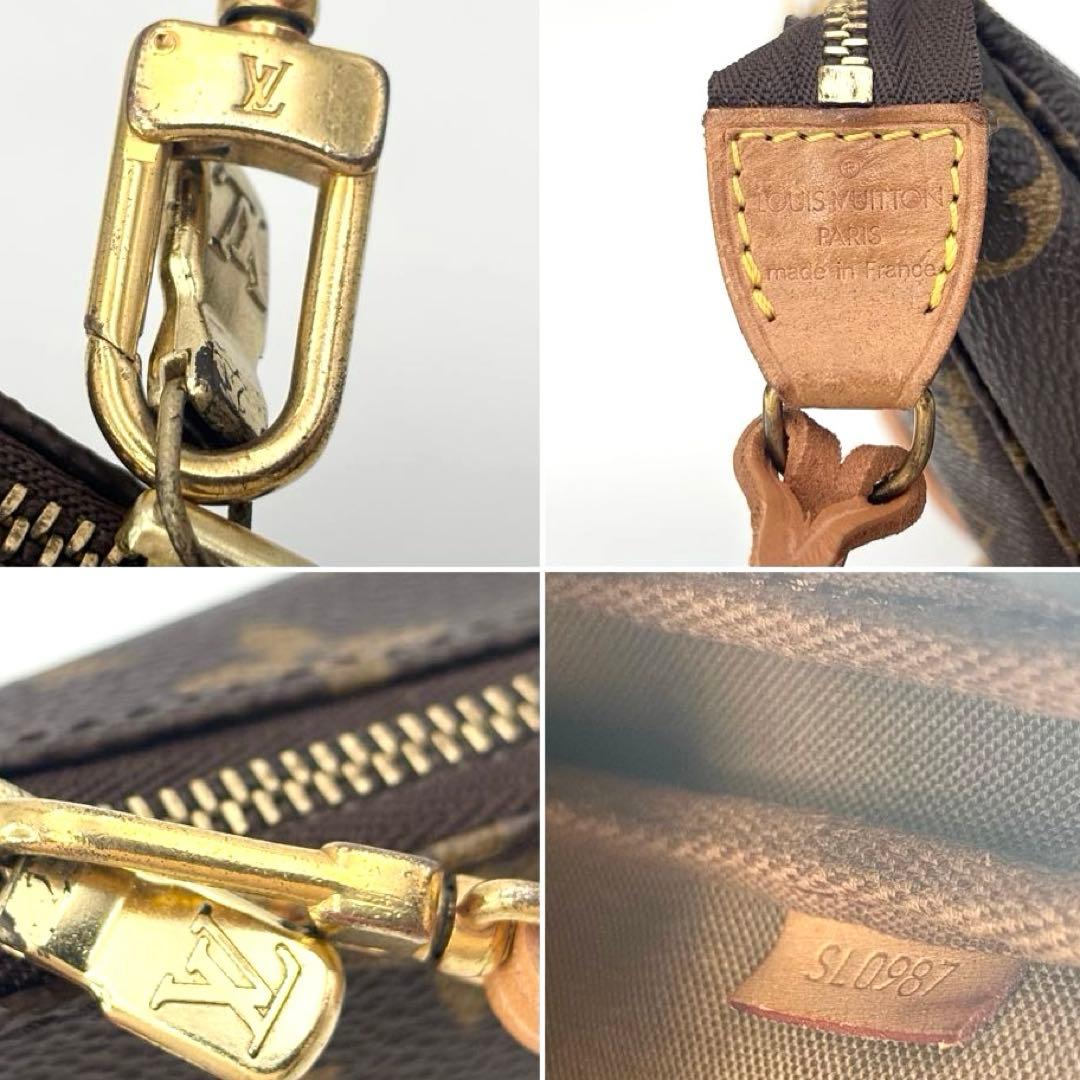 ルイヴィトン モノグラム ポシェット アクセソワール アクセサリーポーチ