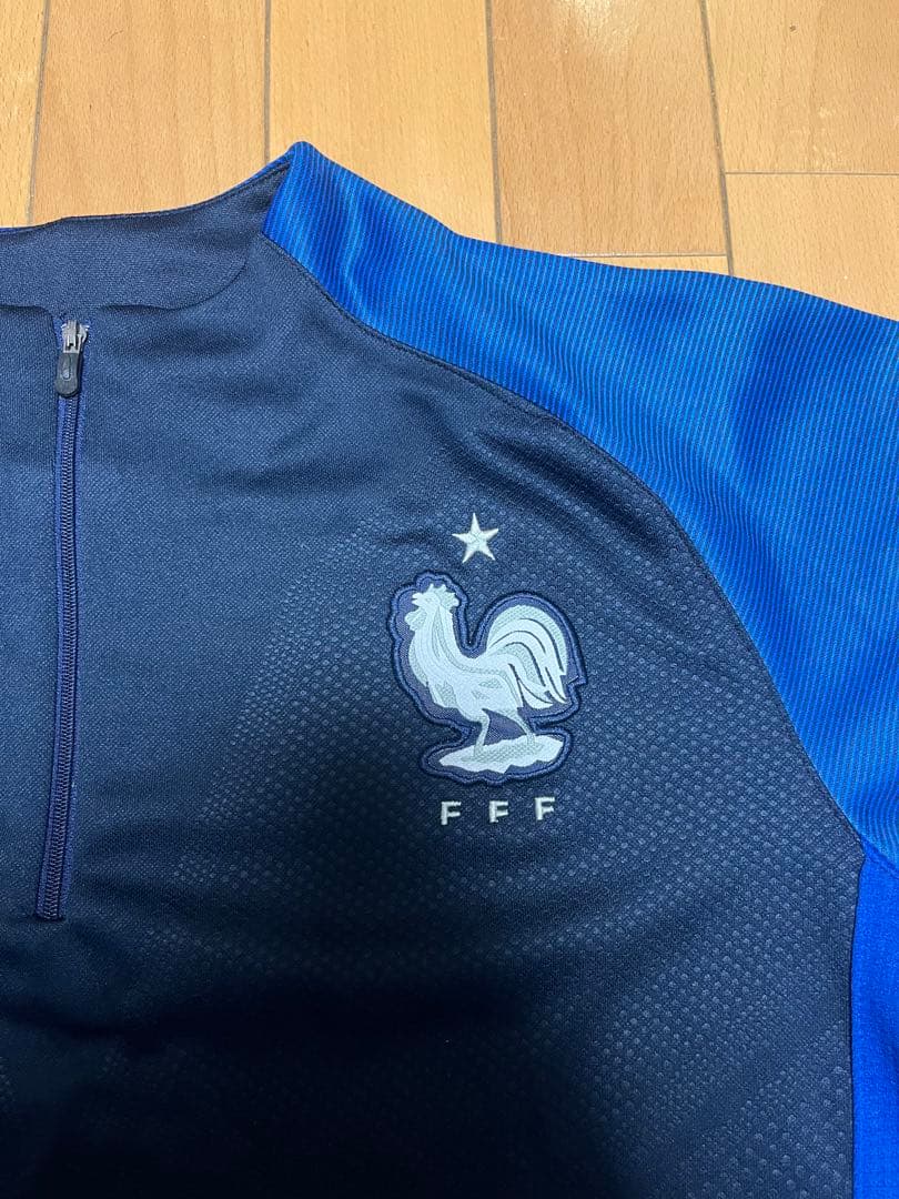 美品　NIKE フランス代表　ドリルトップ 上下セットアップ