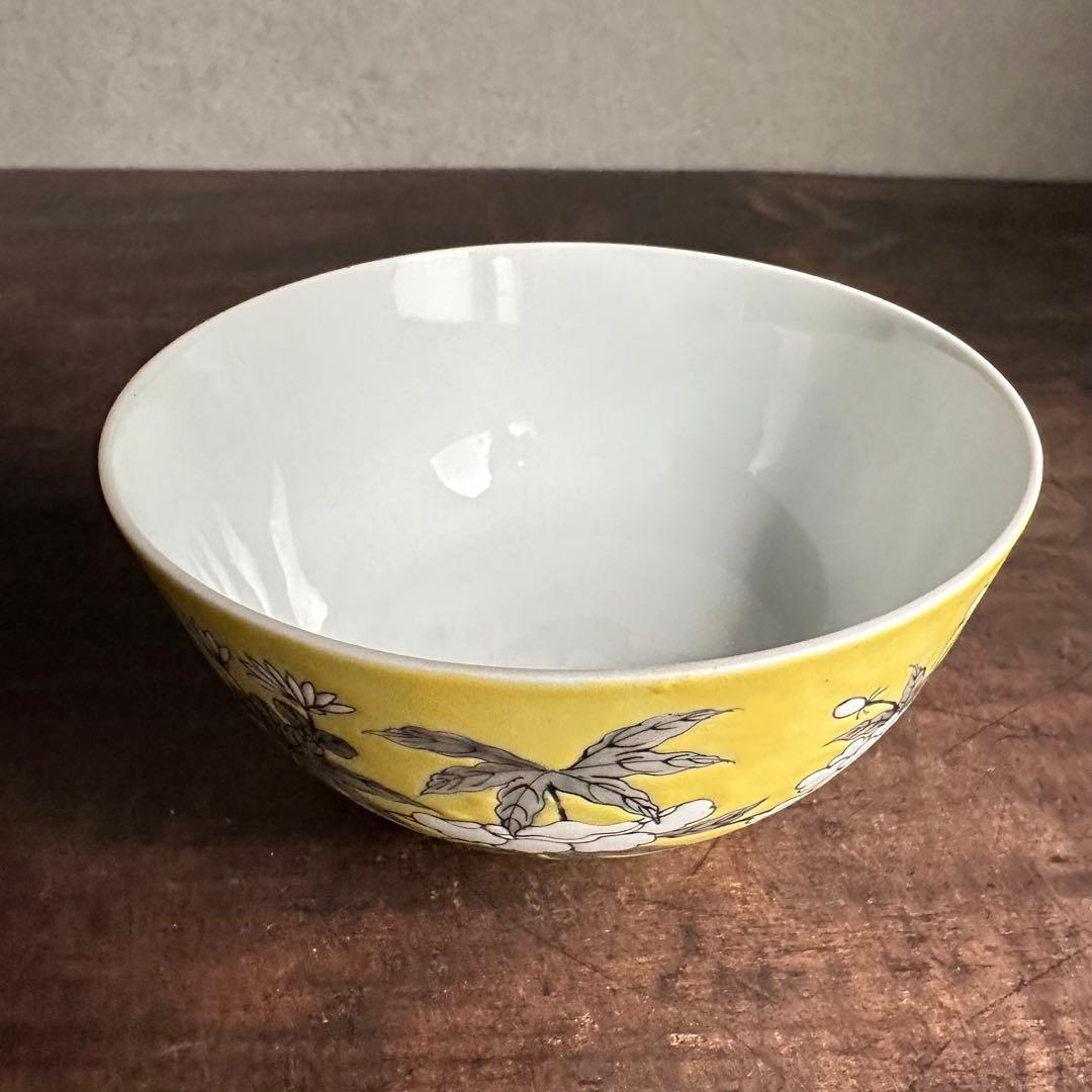 希少　彩色　染付　中国美術　清朝期　粉彩　骨董　古陶磁　陶磁器　唐物