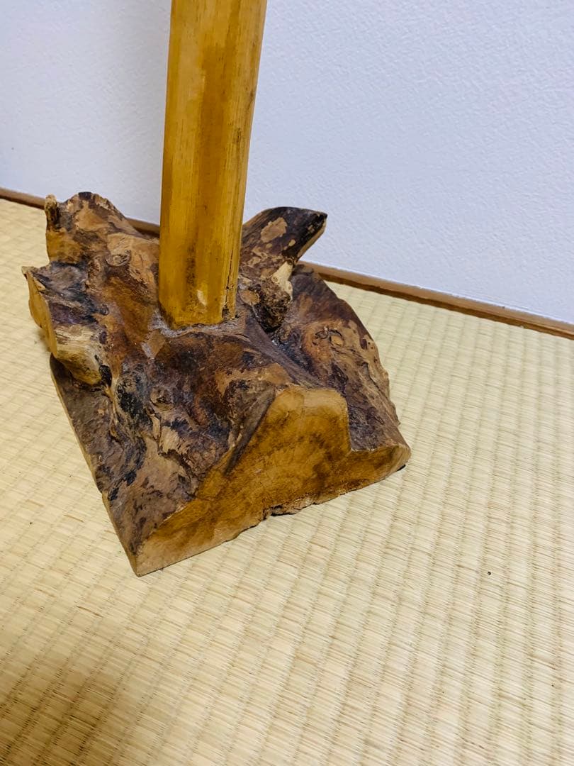 レトロ アンティーク 高さ180cm！天然木ハンガーラック