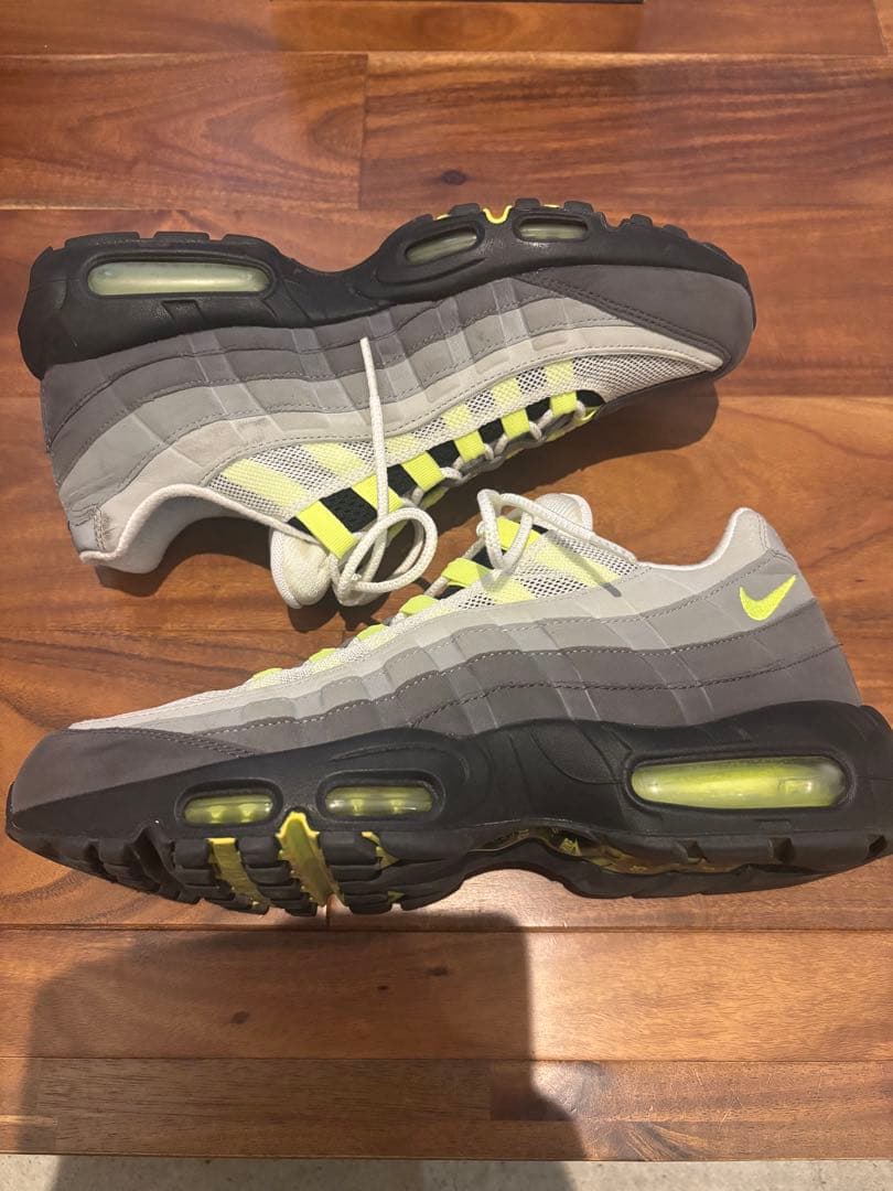 2018 28cm ナイキ　エアマックス　95 イエローグラデ　ネオン NIKE