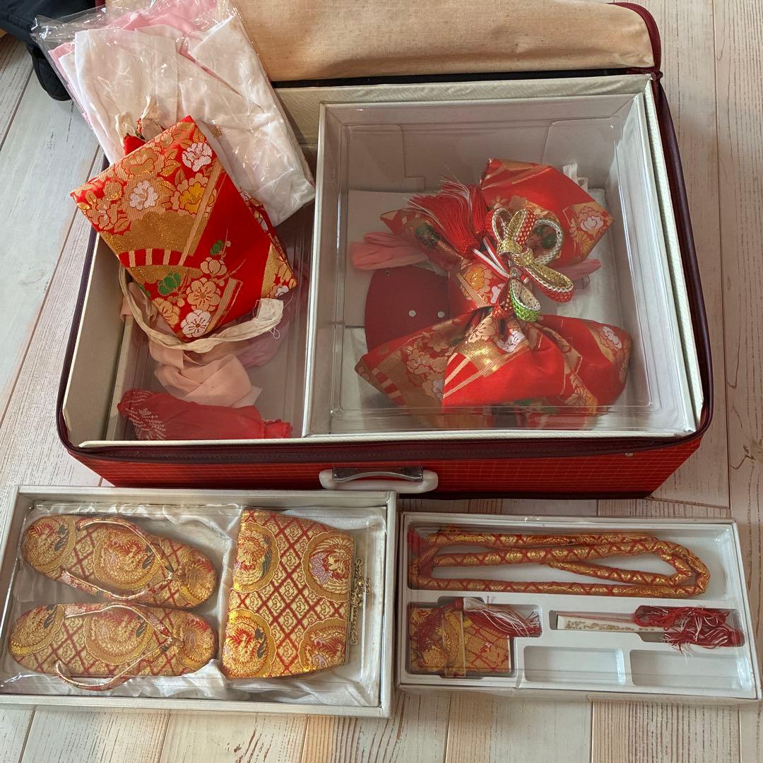 七五三衣装一式 + 収納ケース