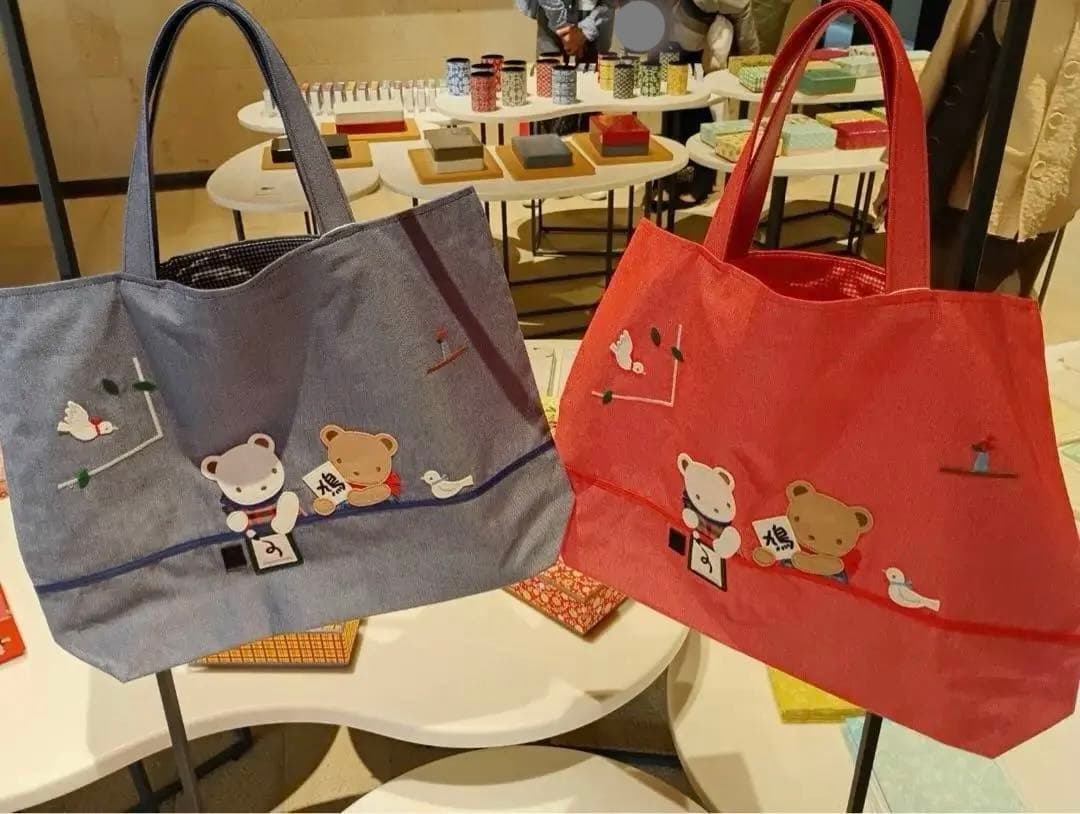 familiar×鳩居堂　おけいこバッグ(新品未開封タグ付き)