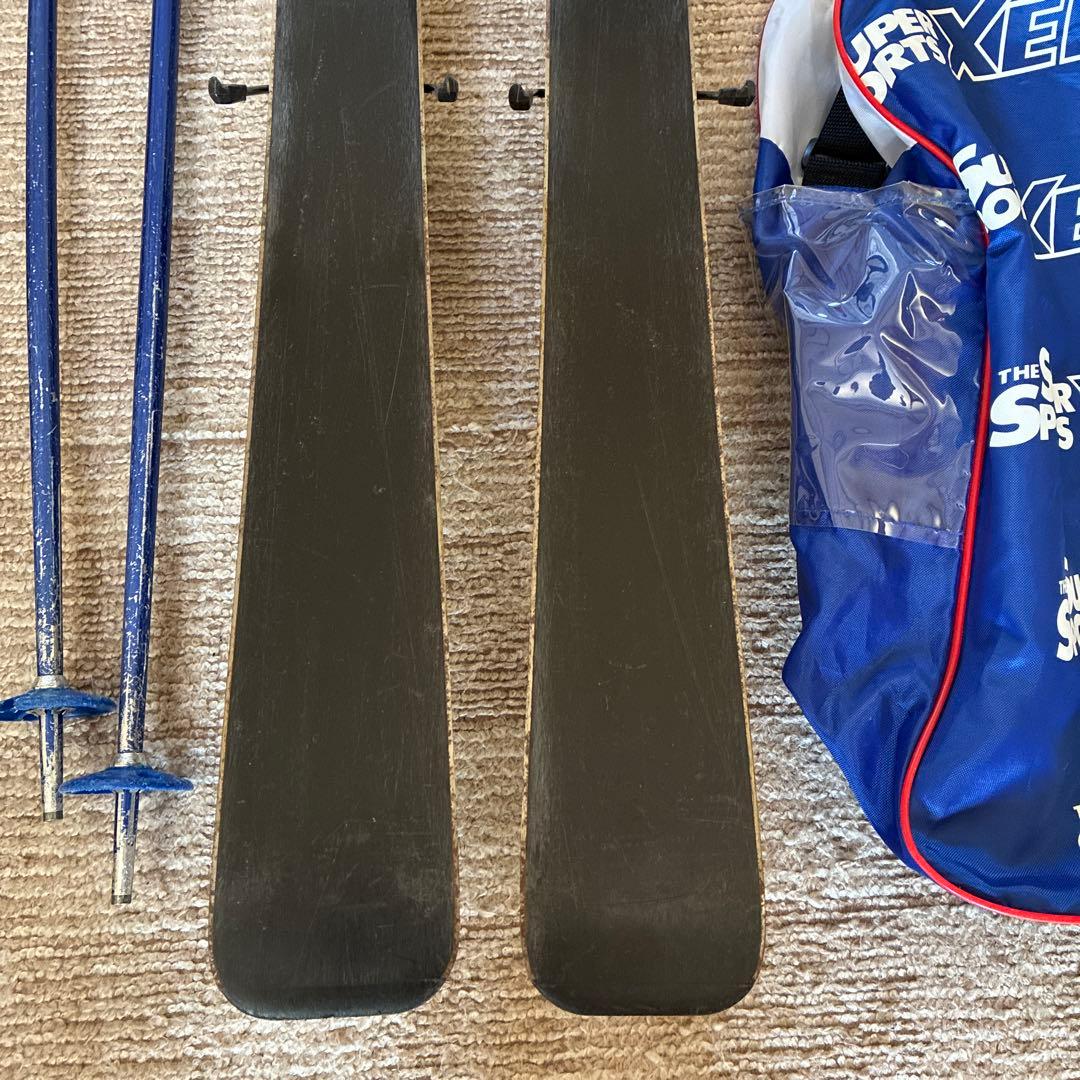 子供スキーセット NISHIZAWA120 ストック　ブーツバック、板ケース
