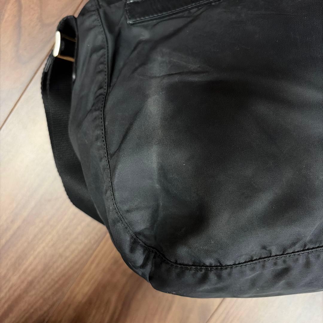 PRADA プラダ ナイロン メッセンジャーバック ジャンク品　BT1738