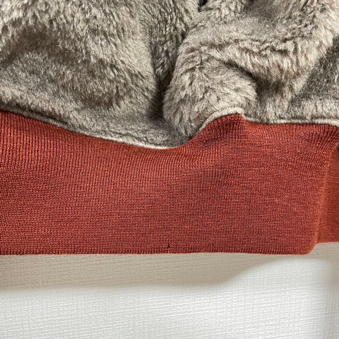 バズリクソンズ　USAF フライトジャケット　B-10 赤リブ　襟ボア　40