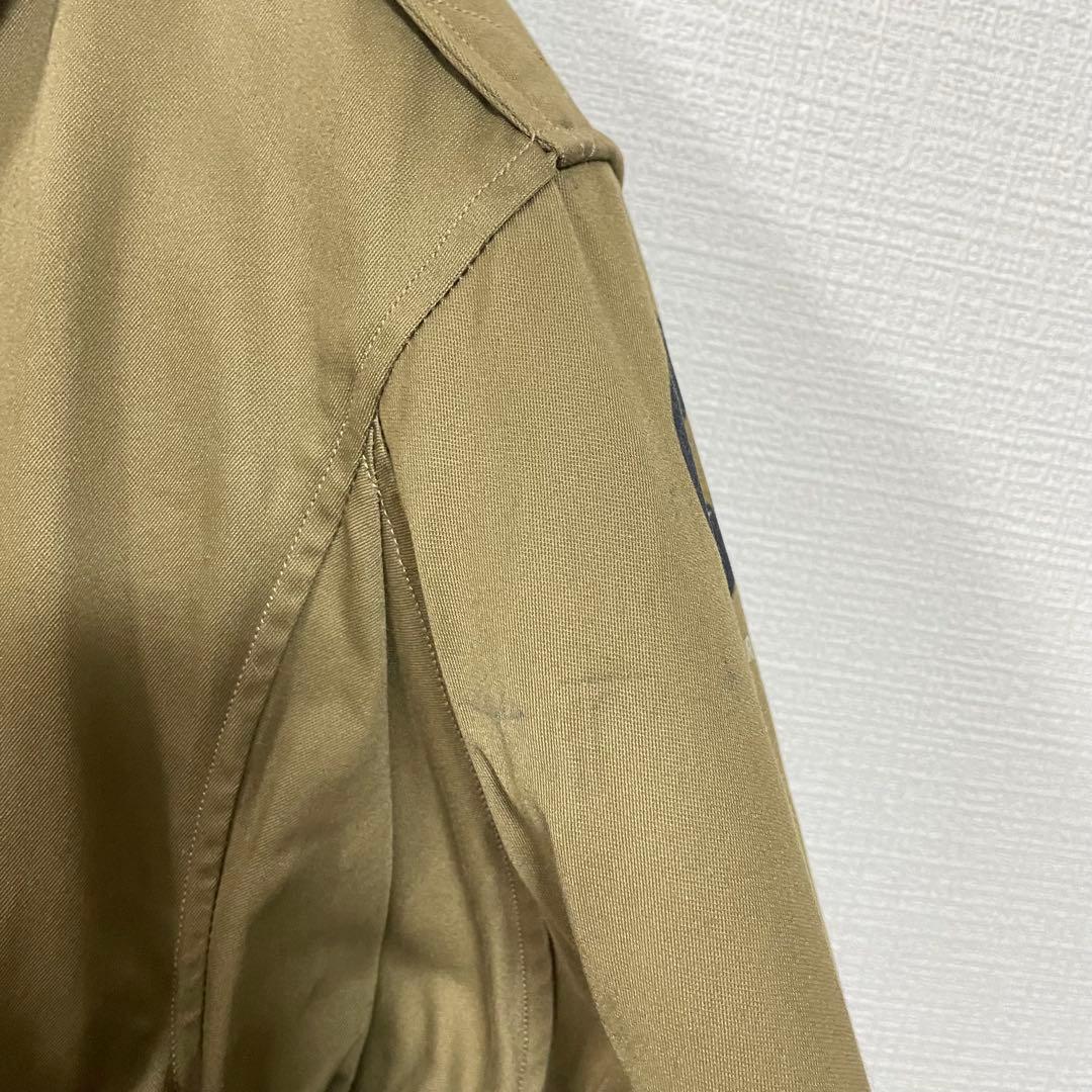 バズリクソンズ　USAF フライトジャケット　B-10 赤リブ　襟ボア　40