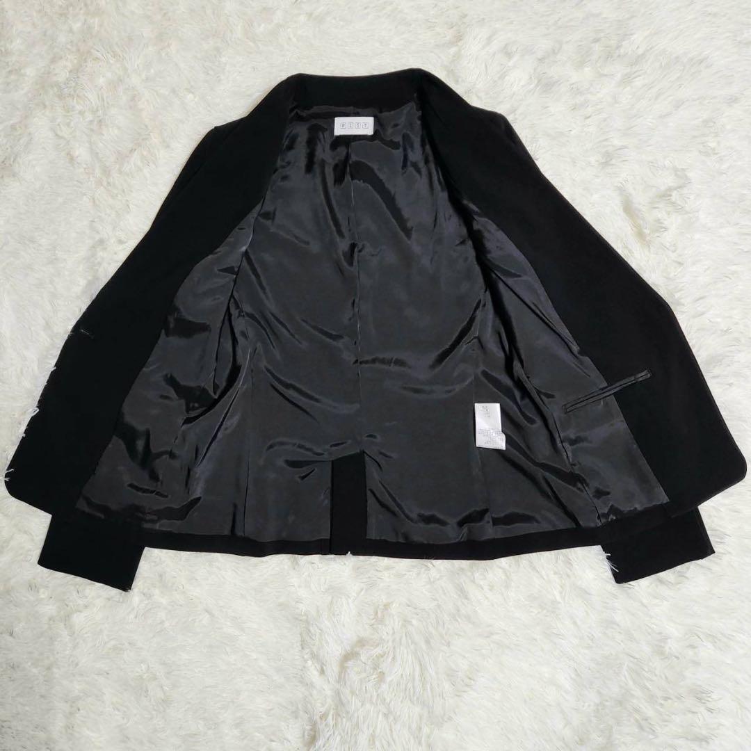 【極美品】PLST レディース パンツ スーツ ビジネス フォーマル ブラック
