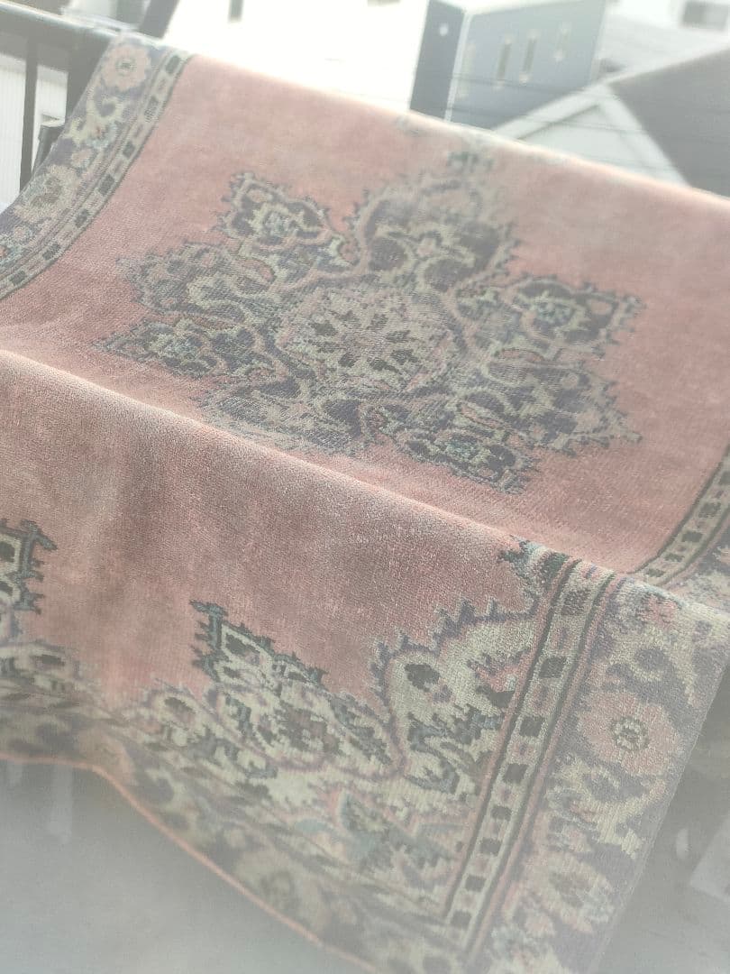 【衛生美品】ビンテージペルシャ絨毯 ビンテージラグ　パキスタンラグ　トライバル