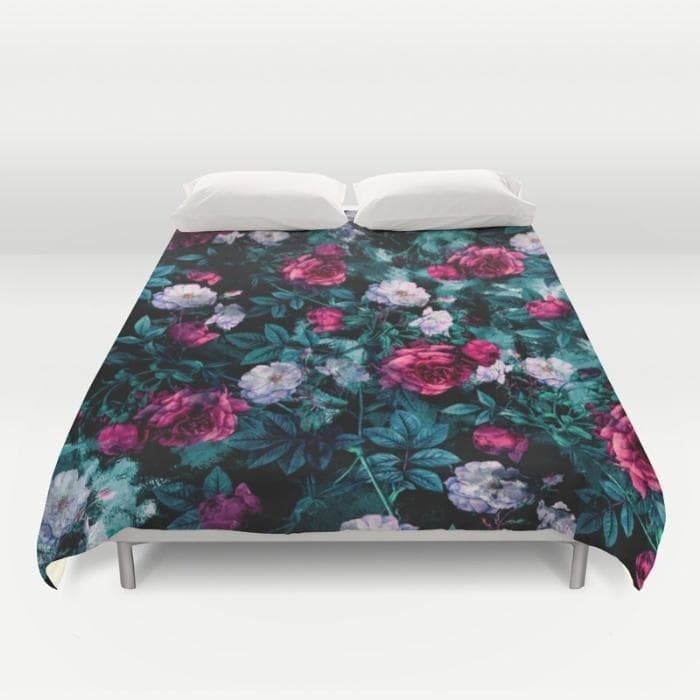 掛け布団カバー FLORAL 約200cm×200cm