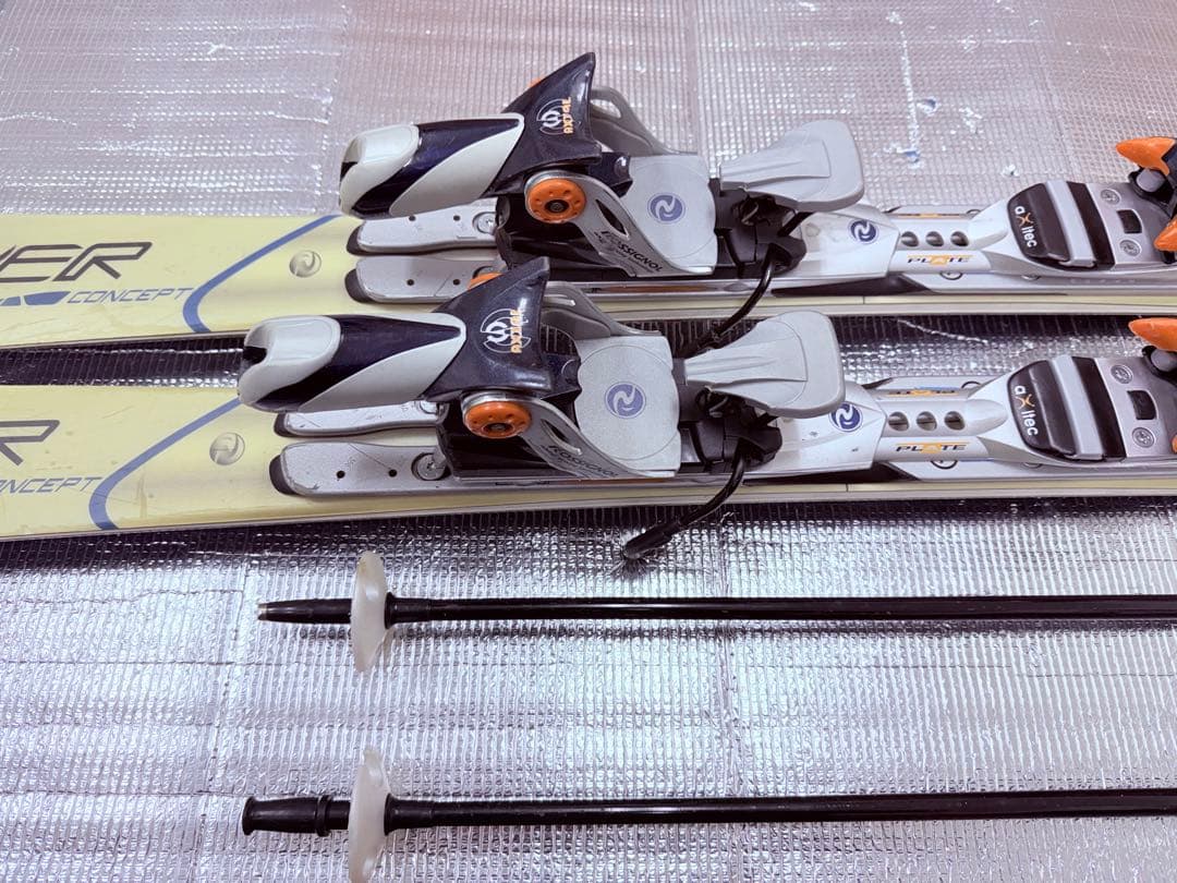ROSSIGNOL スキー板＆ストックセットPOWER CONCEPT158cm