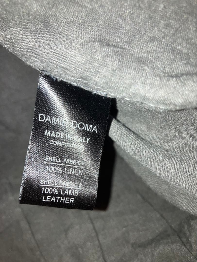 DAMIR DOMA ダークグレー ボンバージャケット 46