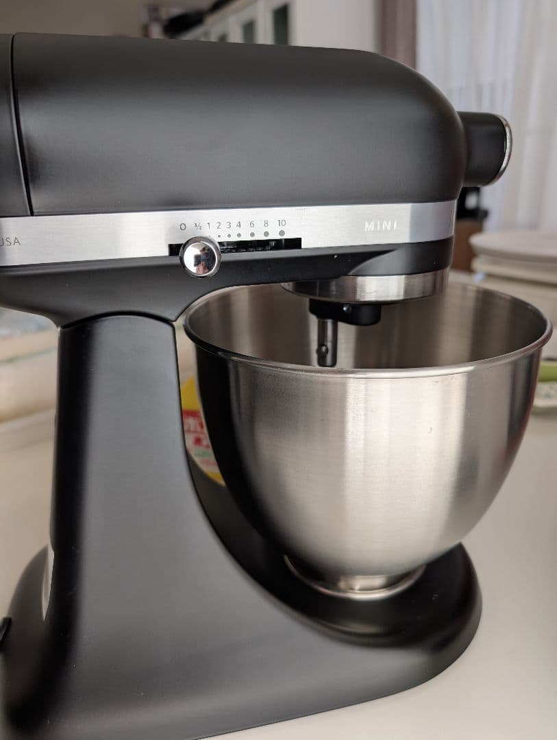【美品キッチンエイドミニKichenAid 9KSM3311BM マットブラック
