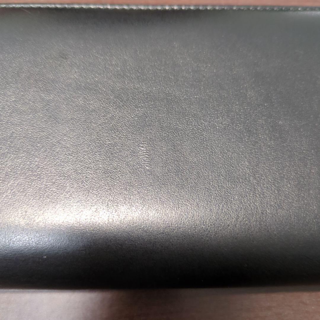 GUCCIメンズ ヴィンテージロゴラウンドファスナー長財布