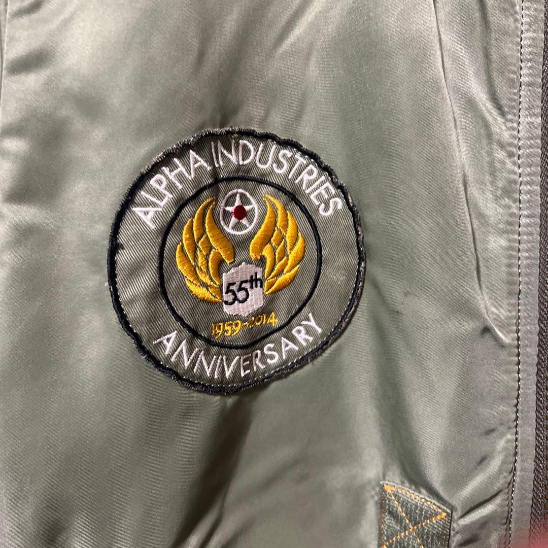 ALPHA INDUSTRIES MA-1 フライトジャケット 55周年記念