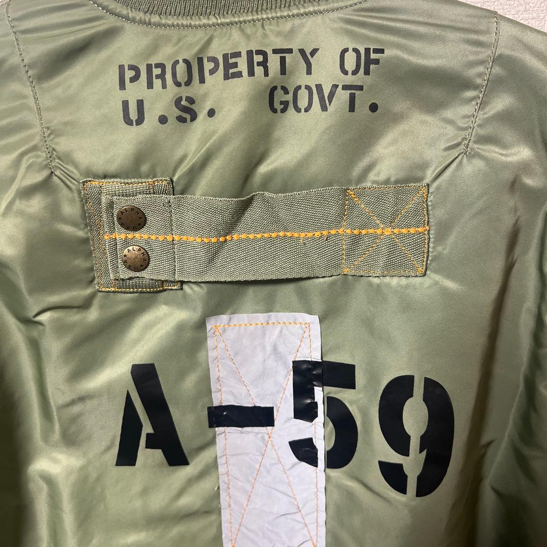 ALPHA INDUSTRIES MA-1 フライトジャケット 55周年記念