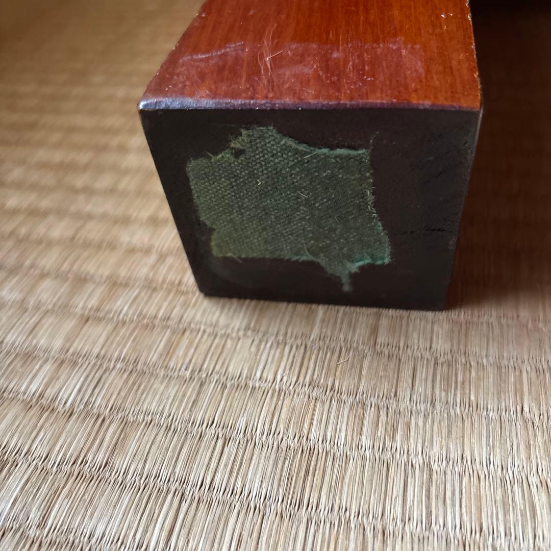 座敷机 木製座卓 テーブル 茶色 昭和レトロ