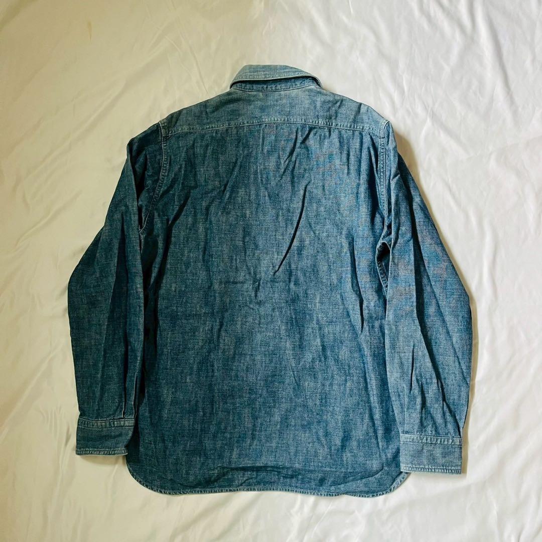NIGEL CABOURN ナイジェルケーボン プルオーバー デニムシャツ