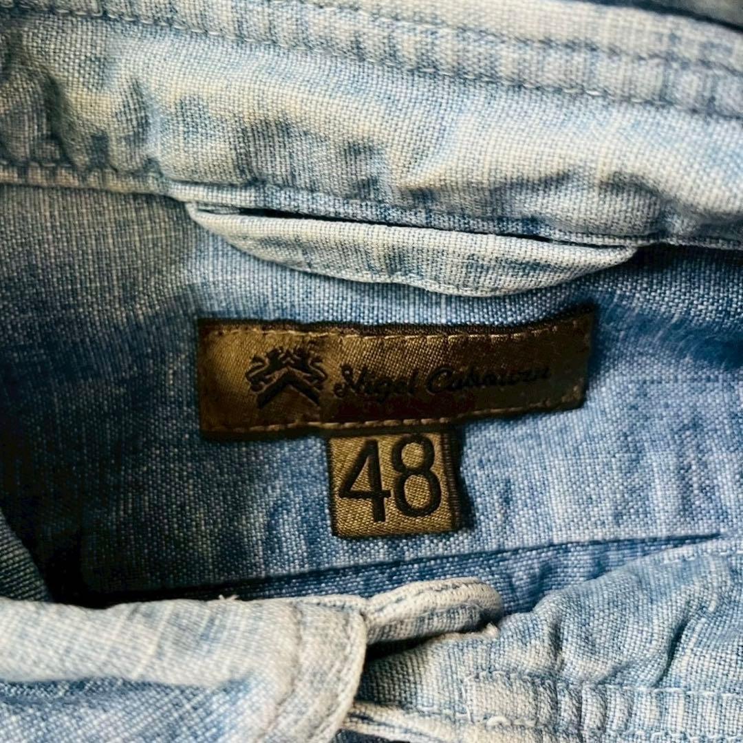 NIGEL CABOURN ナイジェルケーボン プルオーバー デニムシャツ