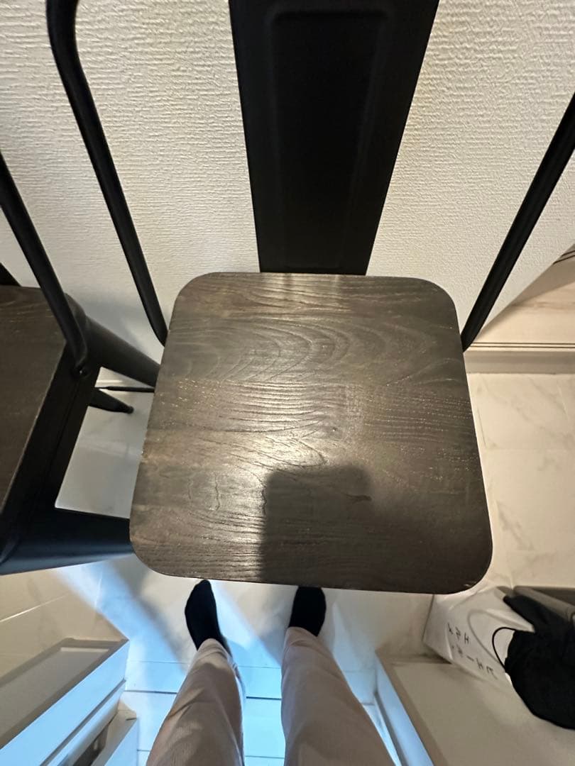 カウンターチェア 北欧 おしゃれ 背もたれ付き 2脚