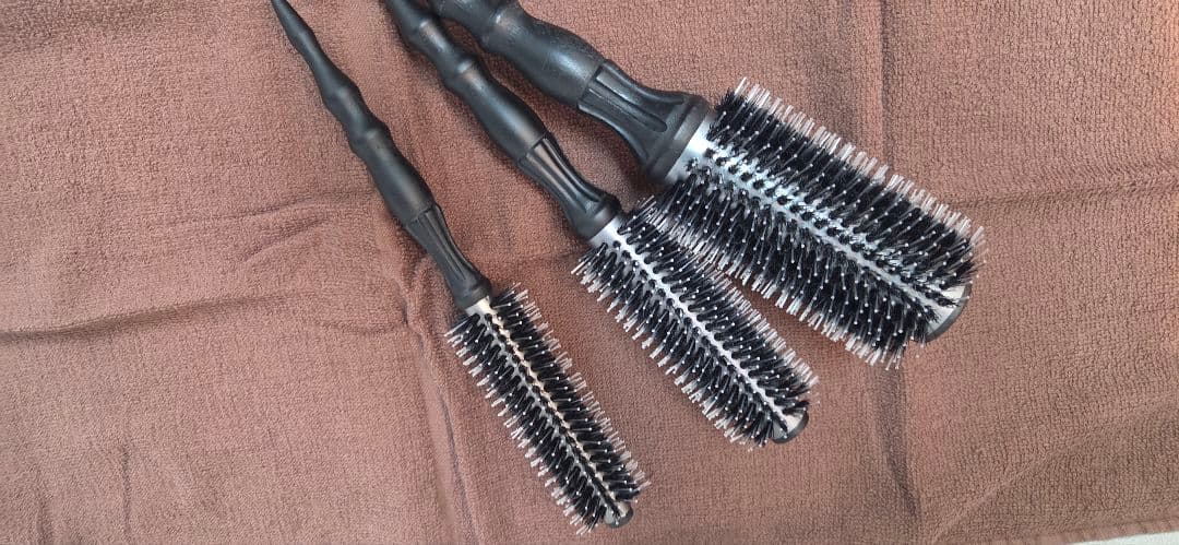 BLACK TAN HAIR ロールブラシ (2号 4号 7号)