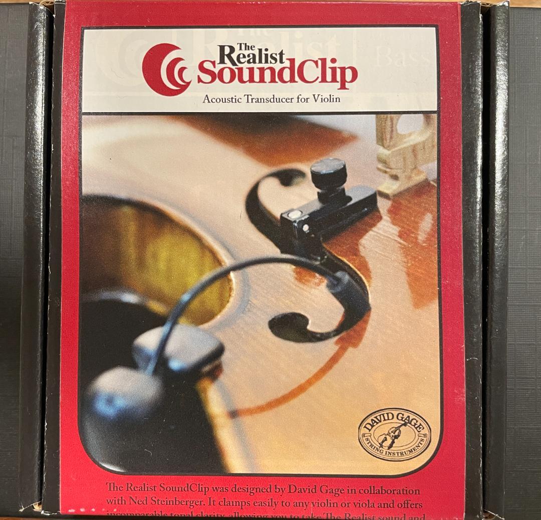 Realist サウンドクリップ【弦楽器マイク】バイオリン・ビオラ用
