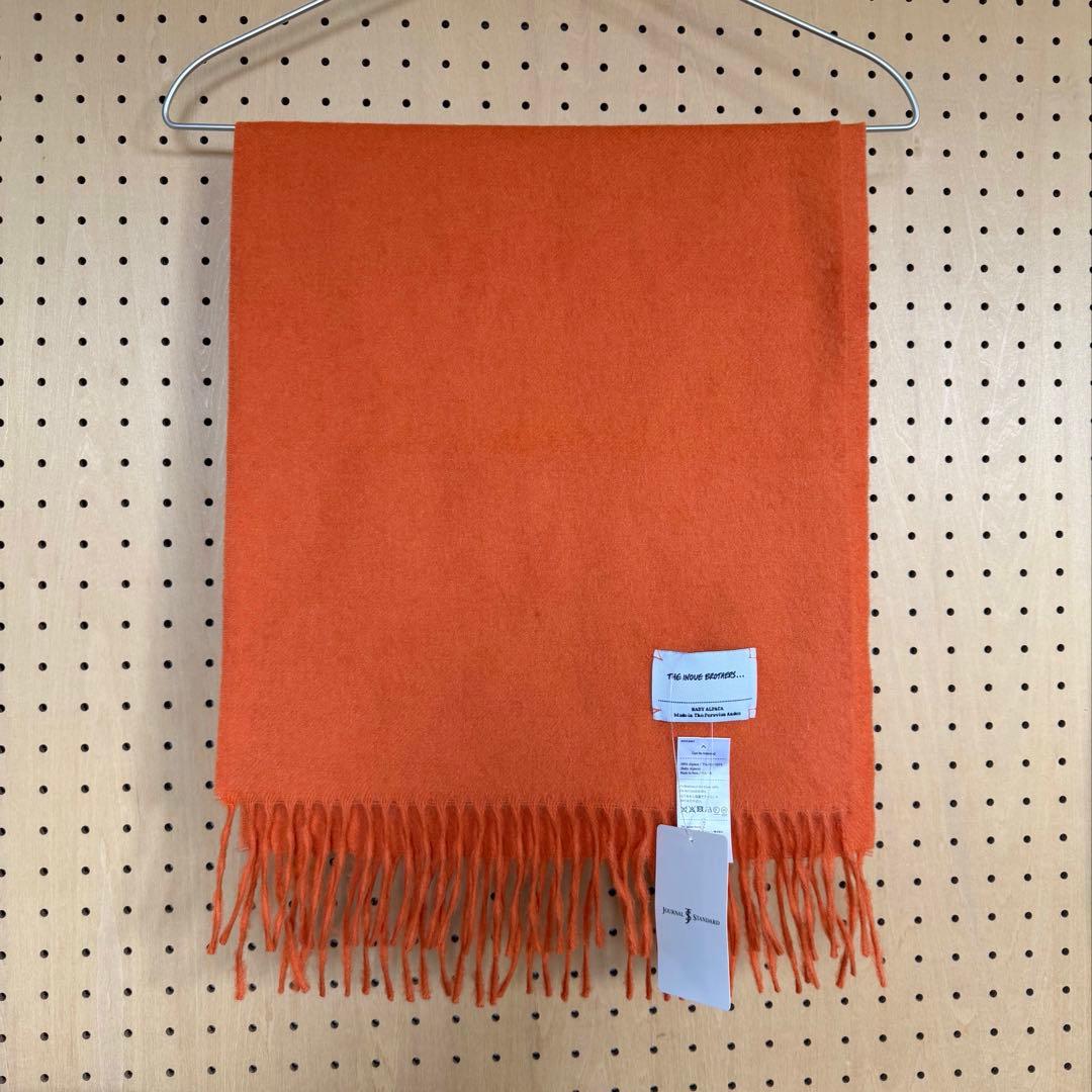 新品THE INOUE BROTHERS イノウエブラザーズ　アルパカマフラー