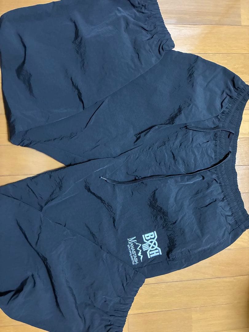 美品 MANASTASHxBOUNTY HUNTER ナイロンパンツ