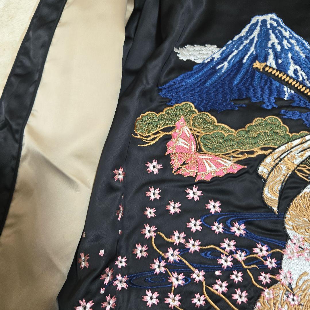 抜刀娘 舞桜妃那 スカジャン 豪華全刺繍 金 黒 完売品 希少