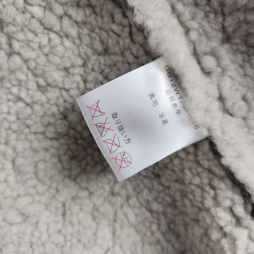 定価10万 Glamb シャトームートンライダースII 黒 サイズ2