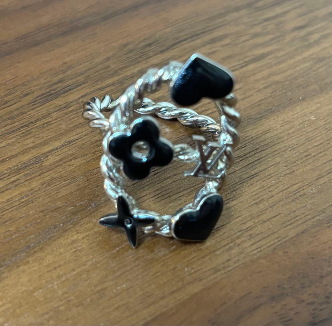 ◾️ルイヴィトン バーグ スウィート モノグラム リング 指輪15-16号 美品