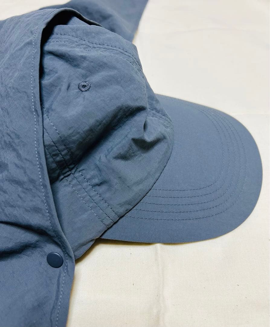 帽子 Pheeny Nylon taffeta cap with scarf