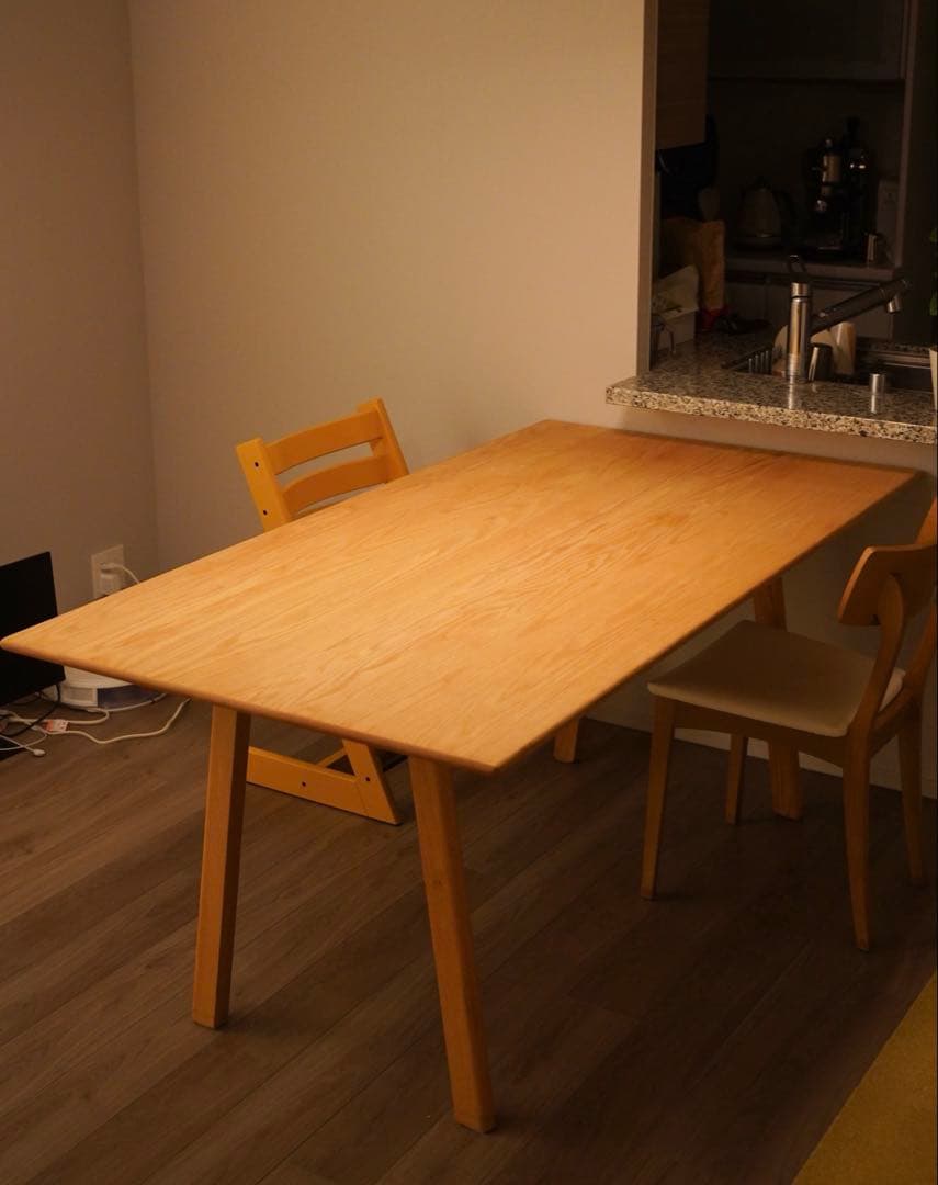 まるるこ ACTUS SOUP ダイニングテーブル TAPER型天板