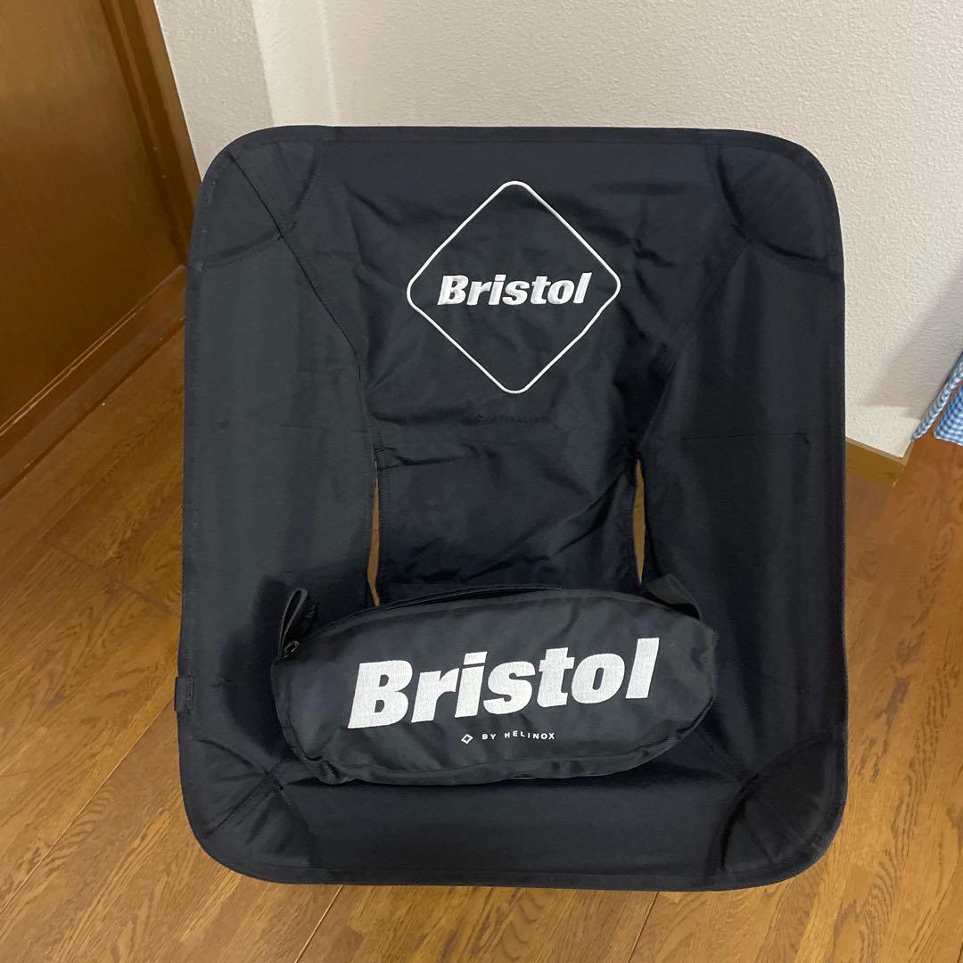 HELINOX Bristolコラボ 折りたたみチェア 黒 クッション付き