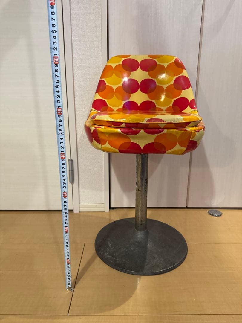 【ガック】60s〜70s vintageポップアート スツール