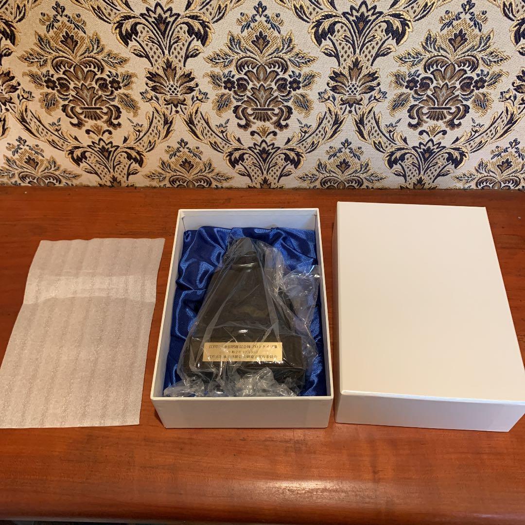 江戸川乱歩旧居跡記念碑プロトタイプ像