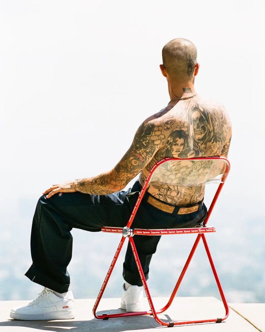 正規品 Supreme®シュプリーム プリアチェア レッドPlia Chair