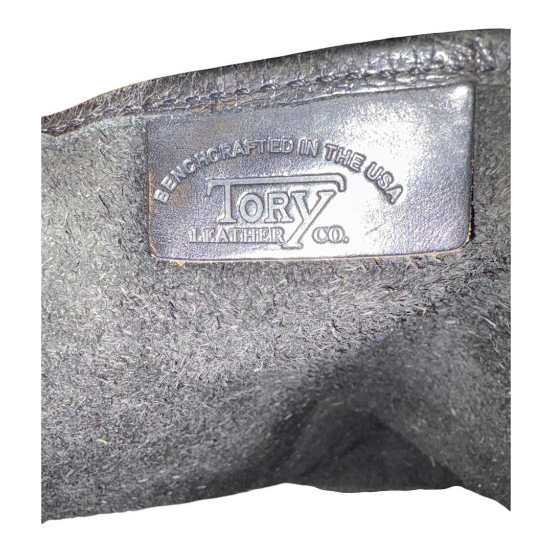 TORY LETHER トリーレザー　トートバッグ　ブラック　シボ革　黒