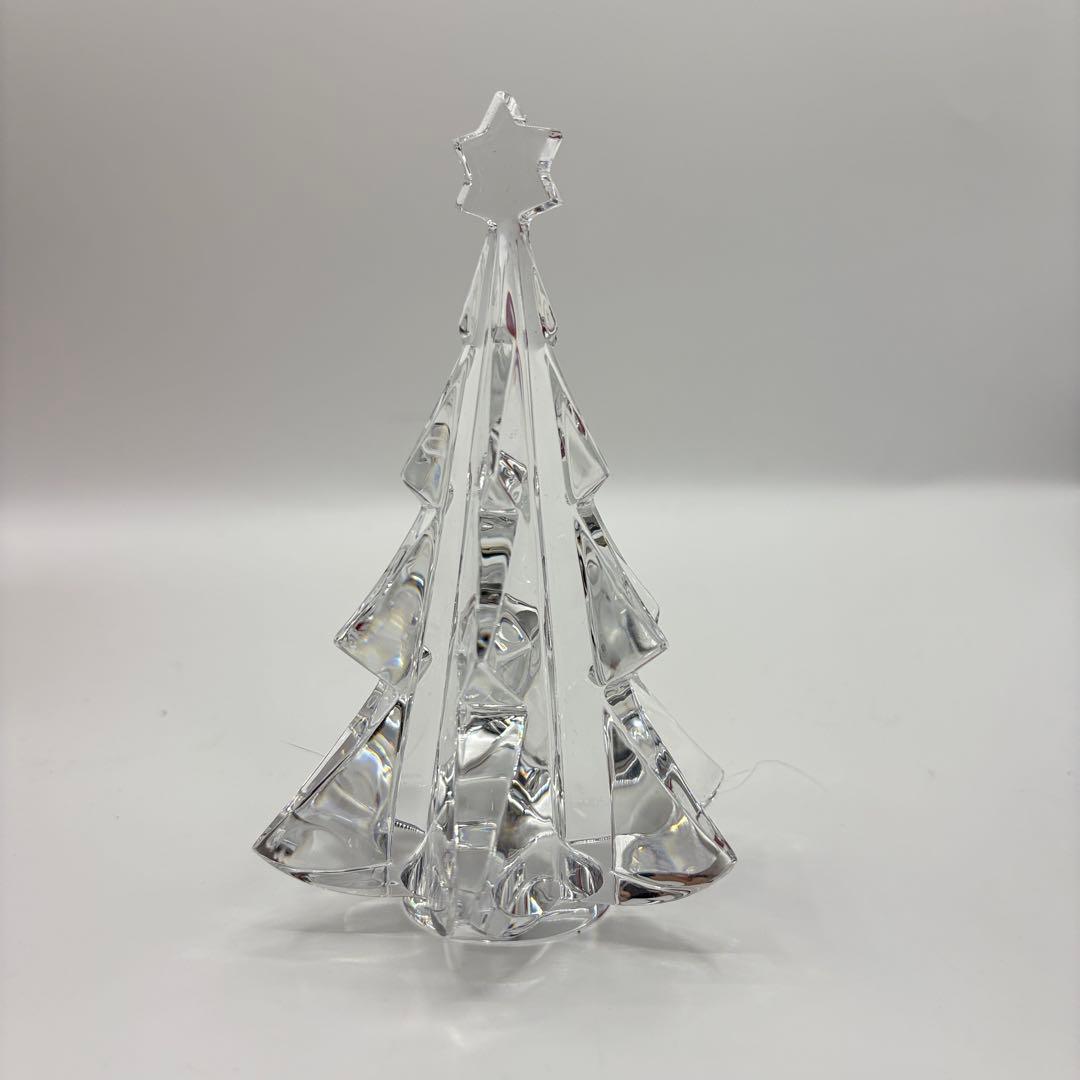 Baccarat バカラ ノエル クリスマスツリー 置物 箱付き