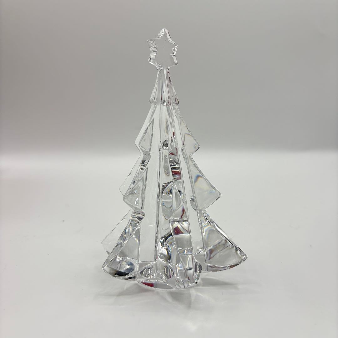 Baccarat バカラ ノエル クリスマスツリー 置物 箱付き