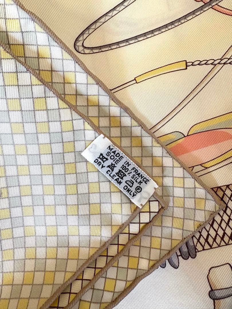 【美品】Hermès カレ90　(87cm x 87cm)